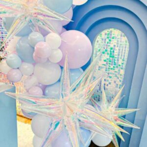 GLOBO METALIZADO ESTRELLA 22" 4D