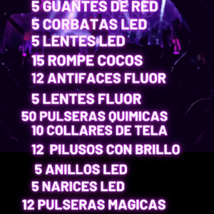 COMBO CARIOCAPARA 60 PERSONAS PREMIUM