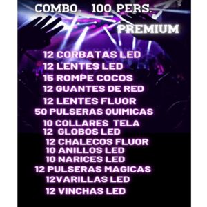 COMBO CARIOCA PARA 100 PERSONAS PREMIUM