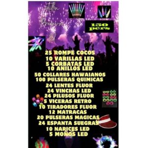 COMBO CARIOCA PARA 150 PERSONAS