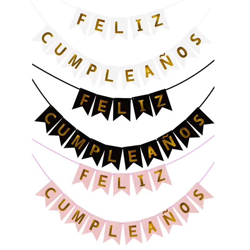 Banderín Feliz Cumpleaños