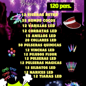COMBO CARIOCA 120 PERSONAS PREMIUM