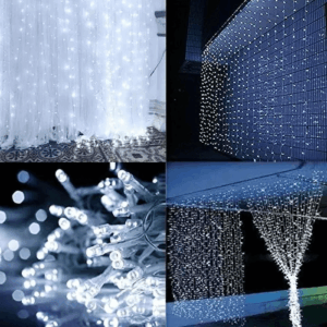 Cortina luz led 3 x 2 mts LEDS