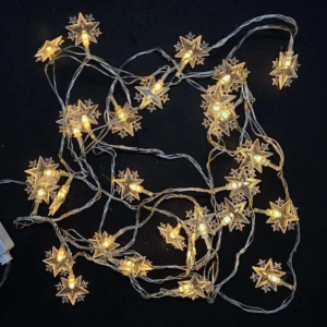 Guirnalda de 28 leds con forma de estrella