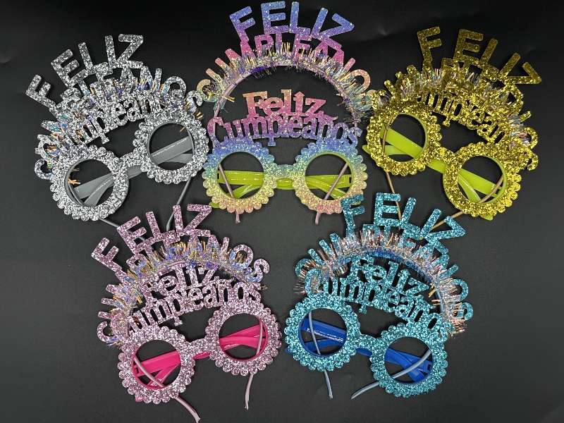 Kit vincha y lentes feliz cumpleaños