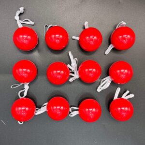 Nariz de payaso led x12u