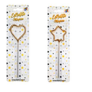 Velas Sparkles con forma