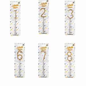 Velas Sparkles Número