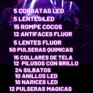 COMBO CARIOCA PARA 70 PERSONAS PREMIUM