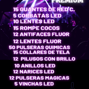 COMBO CARIOCA PARA 80 PERSONAS PREMIUM