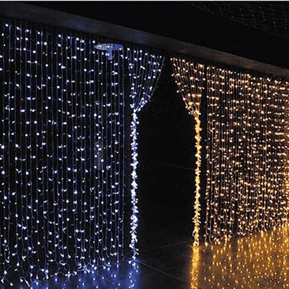 Cortina luz led 2x1,5mts 144 LEDS