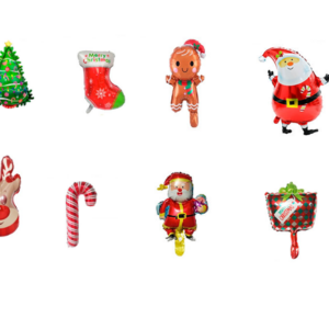 Globos navideños de 12"