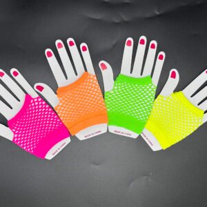 Guantes red corto fluor