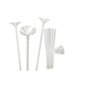 Pack de palito transparente x 25 u