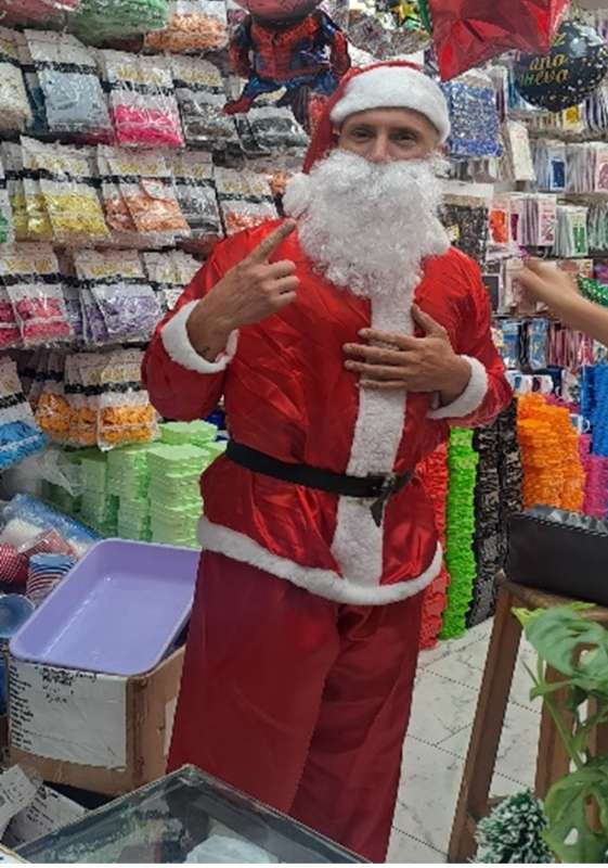 Disfraz de Papa noel