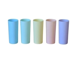 VASO TRAGO LARGO PASTEL 280cc