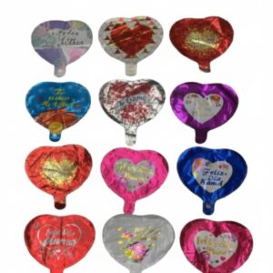Globo corazon 10¨ te amo mama
