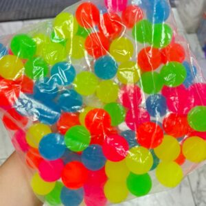 Pelota saltarina colores pack 12u