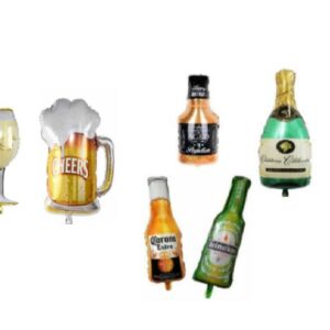 Copas y botellas 12¨