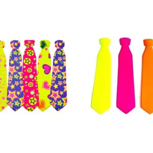 Corbata fluor pack 12u