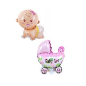 Globo metalizado baby shower 12¨