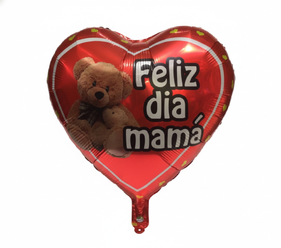 Globo corazon 18¨ dia de la madre