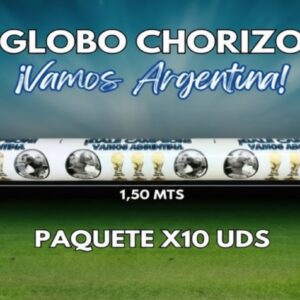 Globo chorizo pack 10u
