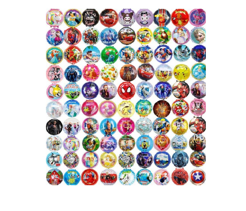 Globo redondo infantil 18¨ nena