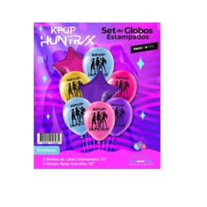 Set de globo latex kpop