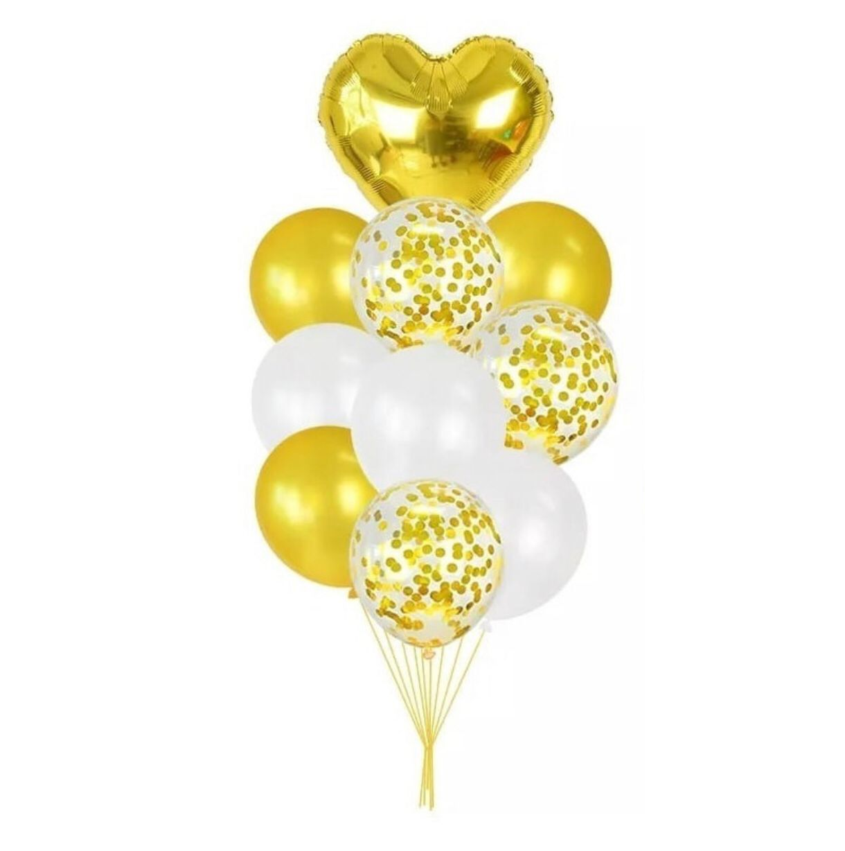 Set globo 9 ballon corazon