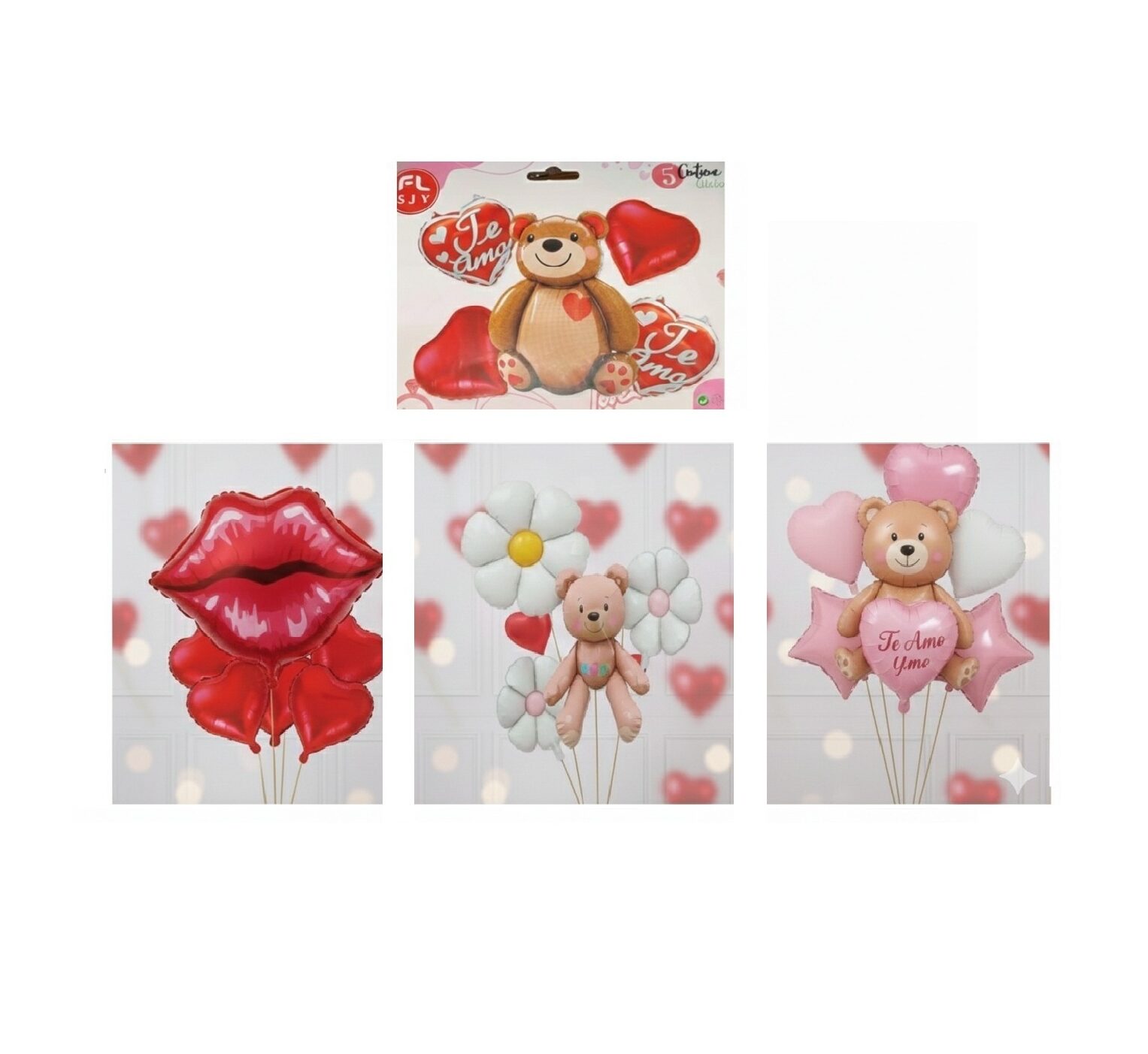 Set de globo san valentin