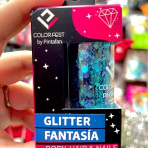 Glitter en escamas