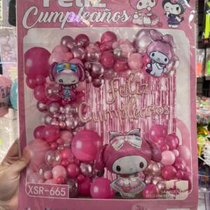 Set decoración kit cumpleaños Infantil Melody Frozen Barbie