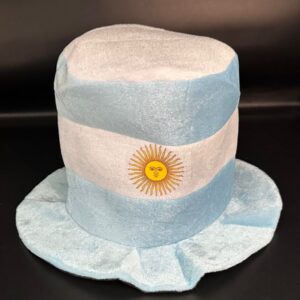 Sombrero Arlequin Con Bandera Arg