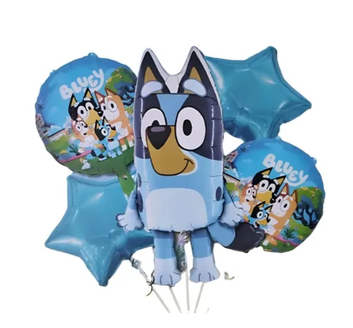 Set globo infantil Bluey Bingo