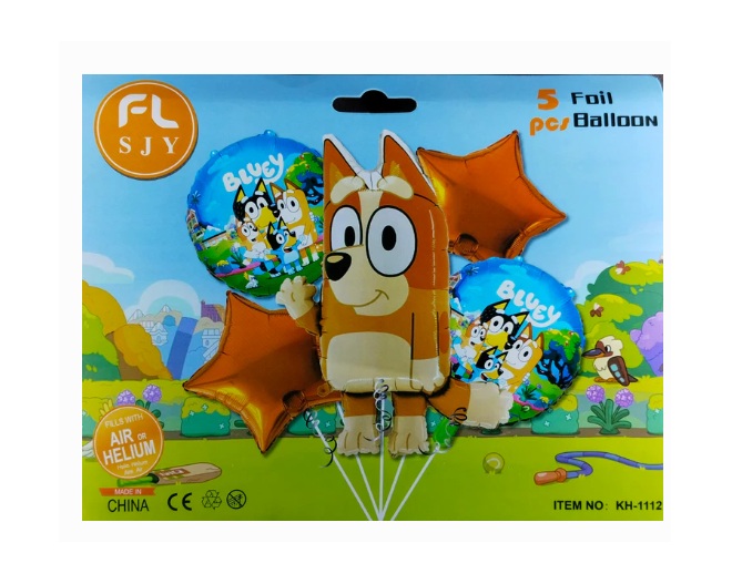Set globo infantil Bluey Bingo - Imagen 2