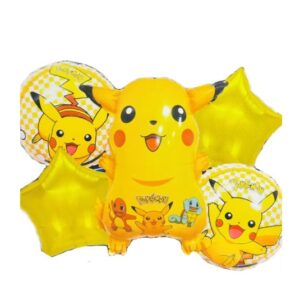 Set globo infantil Pikachu Pokemon