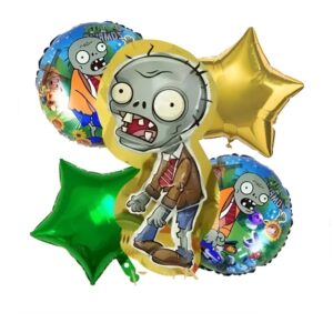 Set globo infantil Plantas vs Zombie