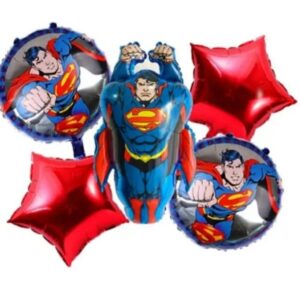 Set globo infantil Super Heroes