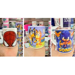 Taza de polimero personajes