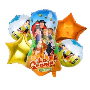 Set globo infantil Granja de Zenon