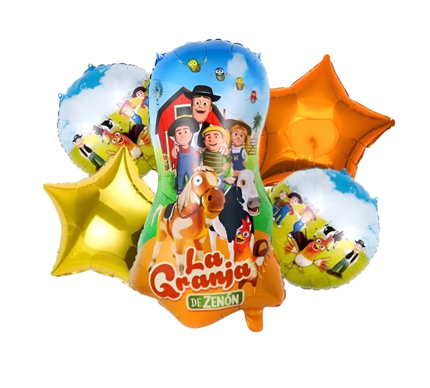 Set globo infantil Granja de Zenon