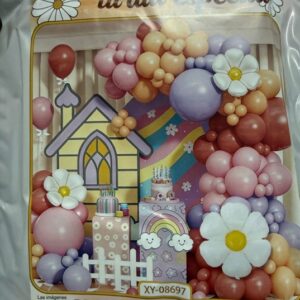 Arcos de globos margaritas