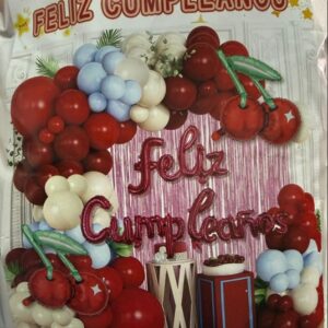 Arco de globos Cerezas