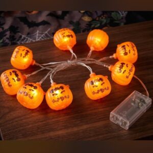Guirnalda led de calabaza