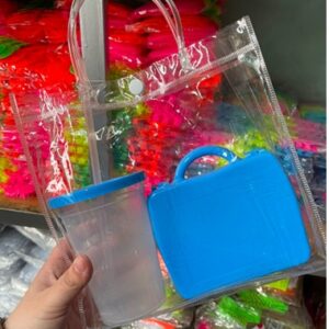 Bolsita PVC transparente 20 x 20