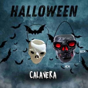 CALAVERA HALLOWEEN 14X10CM