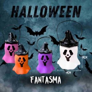 FANTASMA HALLOWEEN 14X14CM
