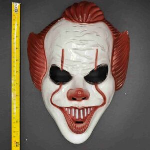 Mascara Plastica Rigida Payaso Terror