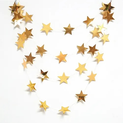 Guirnalda con forma de estrella
